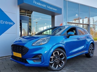Ford Puma 1.0 EcoBoost Hybrid 125pk ST-Line X | Origineel NL | Navi | Apple Carplay+Android Auto | B&O Sound | Clima | Cruise | Led Koplampen | Rijstrook+Licht+Regensensor | Privacy Glass | 18''lm