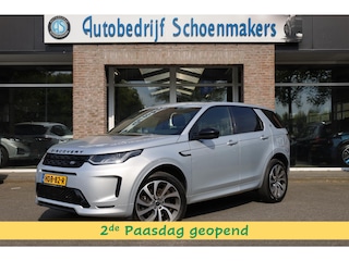 Land Rover Discovery Sport P300e 1.5 R-Dynamic PANO WINDSOR-LEER MEMORY ELEK.TREKHAAK 20"LMV CAMERA RUITVERWARMING MERIDIAN GSM-LADER ELEK.LAADKLEP 4x4 STOELVERW. ZWARTE-HEMEL NAVI