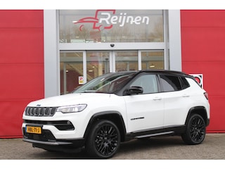 Jeep Compass 4xe S 240PK PHEV AUTOMAAT | NAVIGATIE 10,25 "TOUCHSCREEN | APPLE CARPLAY/ANDROID AUTO | ACHTERUITRIJ CAMERA | DAB+ RADIO | CLIMATE CONTROL | 19"GLOSS BLACK LICHTMETALEN VELGEN | ADAPTIVE / CRUISE CONTROL | DIGITAAL INSTRUMENTENPANEEL | LEDEREN BEKLEDING | ELEKTRISCH BEDIENBARE ACHTERKLEP | FULL LED KOPLAMPEN | LED MISTLAMPEN / BOCHTVERLICHTING | KEYLESS ENTRY & START | DRAADLOOS LADEN |
