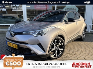 Toyota C-HR 1.8 Hybrid Bi-Tone NL auto, 1e eigenaar, dealeronderhouden, keurige luxe auto