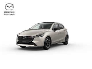 Mazda 2 e-Skyactiv G 90 6MT Homura Aka Driver Assistance Pack | 360° View Monitor | 8-inch LCD touchscreen kleurenscherm | Achteruitrijcamera