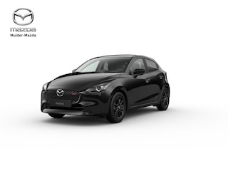 Mazda 2 e-Skyactiv G 90 6MT Homura | 16-inch lichtmetalen velgen, Black | 8-inch LCD touchscreen kleurenscherm | Achteruitrijcamera