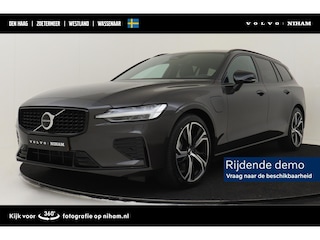 Volvo V60 T6 RECHARGE AWD ULTRA DARK -PANO.DAK|HARMAN/KARDON|360°CAM|ELEK.STOELEN|19"|HEAD-UP DISP.