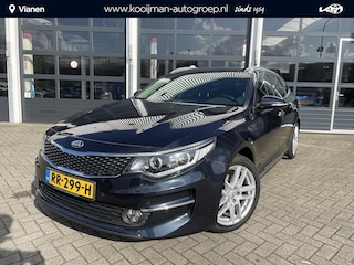 Kia Optima Sportswagon 1.7 CRDi ComfortPlusLine puur rijgenot en heel veel luxe! 600 Liter kofferruimte en automaat! Ideale gezins auto, ook zeker geschikt voor Taxi.