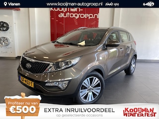 Kia Sportage 1.6 GDI DynamicLine | Audio-navigatie full map | Achteruitrij camera | Elektr. climate control | Cruise control | LM Velgen | Parkeersensoren achter | Start/Stop systeem |