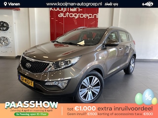 Kia Sportage 1.6 GDI DynamicLine | Audio-navigatie full map | Achteruitrij camera | Elektr. climate control | Cruise control | LM Velgen | Parkeersensoren achter | Start/Stop systeem |