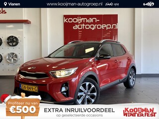 Kia Stonic 1.0 T-GDi DynamicLine | Two-Tone uitvoering met zwart dak | Full map navigatie | Achteruitrij camera | Cruise control | Apple Carplay/Android Auto | Keyless | Parkeersensoren achter |
