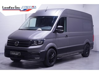 Volkswagen Crafter 2.0 TDI 140 pk L3H3 Navi, Camera, 18" LMV Trekhaak 3.000 kg, Grijs Wrap, Sidebars, 3-Zits