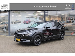 Mazda CX-30 2.5 e-SkyActiv-G 140 M Hybrid Nagisa , Demovoordeel € 4.390,-, Automaat, Bruin Leder, Bose, Navi, Adap.Cruise, Clima, Apple Carplay, Camera, PDC, HUD, Stoelverwarming, 18" LMV