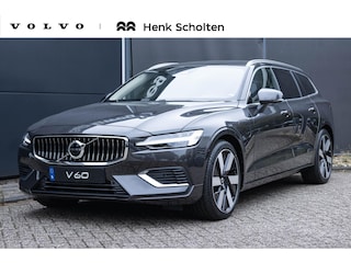 Volvo V60 T6 Recharge AWD Essential Edition | Long Range | Verwarmbare voorstoelen | Verwarmbaar stuurwiel | Verwarmbare achterbank | Google Infotainment | Parkeercamera | 19 inch Lichtmetalen velgen