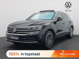 Volkswagen Touareg 3.0 TSi eHybrid 4MOTION Elegance 381PK DSG 360 gr. camera, head-up, leder, stoelventilatie, luchtvering, keyless, stoelverwarming&koeling, virtual pedal, alarm, 21'' lichtmetaal