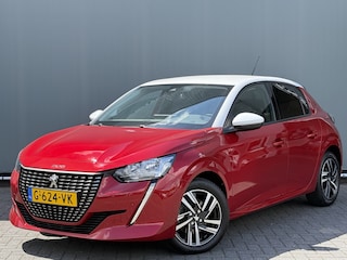 Peugeot 208 Model 2020 1.2 101 PK Blue Lease Allure HALF LEDER / CAMERA / VIRTUAL COCKPIT / CLIMA / NAVI / CRUISE / BLUETOOTH / PDC V+A / LMV 16 INCH / PRIV. GLAS / ISOFIX / MULTIFUNCT. STUUR
