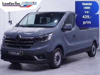 Renault Trafic 2.0 dC1 150 pk Dubbel Cabine BPM vrij Airco Camera Apple Carplay, LED Koplampen, Digital Dashbord, Cruise, Nieuw