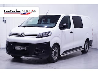 Citroën Jumpy 2.0 HDI 120 pk Club XL Dubbel Cabine 6-Zits Airco ECC, Apple Carplay, Cruise Control, NAP, Sidebars