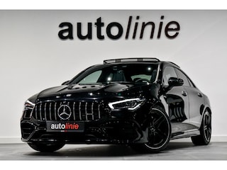 Mercedes-Benz CLA 45 S 4MATIC+. Schaal, Perf stuur, Pano, Koeling, Distro+, 360, Burm, Keyless, Btw, Dodeh, Multib!