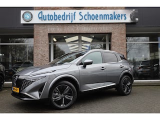 Nissan Qashqai 1.3 MHEV Xtronic Tekna Plus ZGAN! HUD PRO-PILOT LEER+MEMORY ACC 360-CAMERA RUIT/STUUR/STOELVERWARMING DAB CARPLAY SFEERVERLICHTING ELEK.ACHTERKLEP 19"LMV