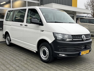 Volkswagen Transporter Kombi 2.0 TDI DSG Automaat L1H1 BTW en BPM vrij Airco Cruise control Trekhaak PDC 1e eigenaar Euro 6 Combi Personenbus Passenger Groepsvervoer Taxi