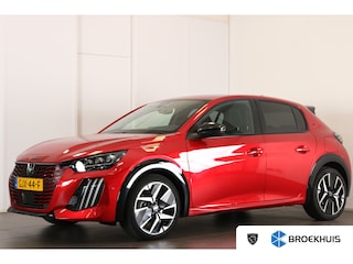 Peugeot 208 1.2 Hybrid 100 e-DCS6 GT | Navi | Alcantara | Stoelverw. + Massage | Cruise | Clima | Camera V+A | Parkeersensoren V+A | 17" Lichtmetaal | Metallic |