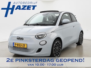 Fiat 500 42 kWh Aut. *CELESTIAL BLUE* + STOELVERW. | CAMERA | 17 INCH | APPLE CARPLAY