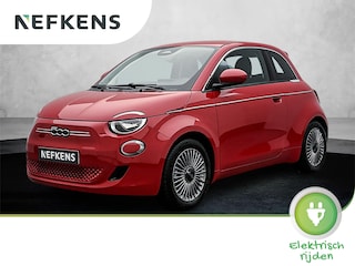 Fiat 500 EV Urban 42 kWh | Navigatie via Apple Carplay/Android Auto | Achteruitrijcamera | Parkeersensoren Voor en Achter | Verwarmde Sportstoelen | Keyless Entry/Start | LED Koplampen | Dodehoek Detectie | Climate Control | Cruise Control | 16" Lichtmetalen Velgen |