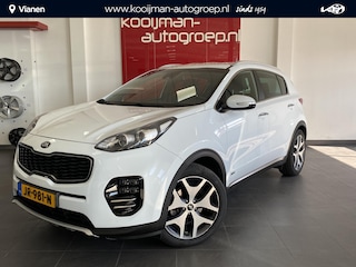 Kia Sportage 1.6 T-GDI 4WD GT-Line First Edition Automaat , Trekhaak 1.600 kg trekgewicht: Ideale caravantrekker! Achteruitrij camera , Cruise control , Keyless entry ,Elektr. climate control