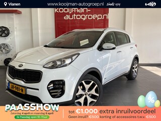 Kia Sportage 1.6 T-GDI 4WD GT-Line First Edition Automaat , Trekhaak 1.600 kg trekgewicht: Ideale caravantrekker! Achteruitrij camera , Cruise control , Keyless entry ,Elektr. climate control