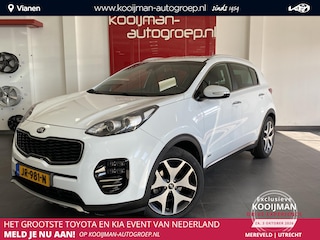 Kia Sportage 1.6 T-GDI 4WD GT-Line First Edition Automaat , Trekhaak 1.600 kg trekgewicht: Ideale caravantrekker! Achteruitrij camera , Cruise control , Keyless entry ,Elektr. climate control