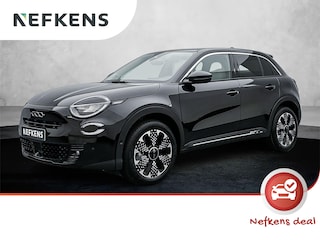 Fiat 600 1.2 Hybrid La Prima Navigatie | Achteruitrijcamera | Kunstlederen Bekleding | Voorstoelen Verwarmd | Keyless Entry/Start | Elektrische Achterklep met Sensor | Dodehoek Detectie | Adaptieve Cruise Control | 18" Lichtmetalen Velgen | Apple Carplay/Android Auto |