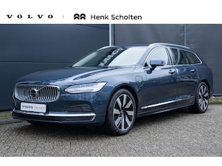 Volvo V90 T6 Automaat Plug-in hybrid AWD Ultra Bright | Verwarmbare voorstoelen | Verwarmbaar stuurwiel | Verwarmbare achterbank | Panoramadak | Premium audio by Harman Kardon | Adaptieve cruise control | Rondom zichtcamera  | Apple carplay/Android auto | 19 inch Lichtmetalen velgen | Alarmklasse 3