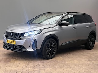 Peugeot 5008 Automaat 1.2 PureTech GT AUTOMAAT | 7 Persoons | BLACK PACK | 19'' LMV | Navigatie | Clima | Camera | Stoelverwarming | Adaptieve Cruise | Elec.Klep | '| 2 stoelen op derde rij | Achterstoelen uitneembaar | Airco (automatisch)