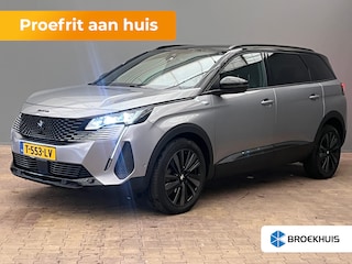 Peugeot 5008 Automaat 1.2 PureTech GT AUTOMAAT | 7 Persoons | BLACK PACK | 19'' LMV | Navigatie | Clima | Camera | Stoelverwarming | Adaptieve Cruise | Elec.Klep | '| 2 stoelen op derde rij | Achterstoelen uitneembaar | Airco (automatisch)