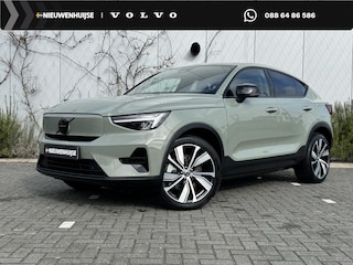 Volvo EC40 Single Motor Plus 69kWh | Adaptieve Cruise Control | 22 Inch lichtmetalen velgen | Black Pakket | Dodehoekdetectie | Keyless entry | Panoramadak