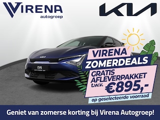 Kia EV6 Light Edition 63 kWh - DEMO - Navigatie - Getint Glas - Stoel-/stuurverwarming - Cruise Control - Fabrieksgarantie tot 02-2032