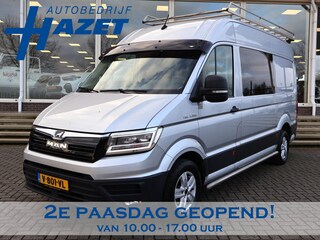 MAN TGE 2.0 TDI 177 PK AUT. DUBBEL CABINE + 3500 KG TREKHAAK | LED | LEDER | ADAPTIVE CRUISE