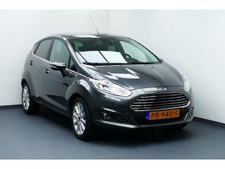 Ford Fiesta 1.0 100pk EcoBoost Titanium. Navi, Clima, Cruise, 16"LMV, Park Sensors V+A