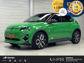 Renault 5 comfort range Techno 52 kWh AUTOMAAT / Voorstoelen + stuurwiel verwarmd / Parkeersensoren voor + achter / Navigatiesysteem full map / Cruise control / Apple Car Play & Android Auto / Automatische airco