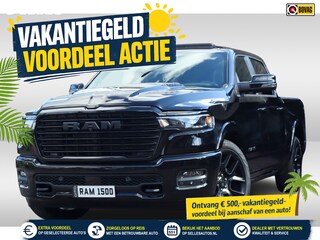 Dodge Ram 1500 2025 3.0L HURRICANE LARAMIE Night Premium | BPM VRIJ | NIEUW |  5 Jaar Garantie | LPG in of onderbouw | Deksel  | Panoramadak | Luchtverin
