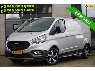 Ford Transit Custom 2.0 TDCI L2 ACTIVE EDITION, 170PK AUT. TREKHAAK, 17'' LMV, SIDESTEPS, CAMERA, CRUISE, AIRCO, STOELVERWARMING