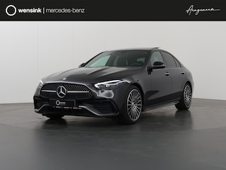 Mercedes-Benz C-klasse 180 Star Edition | AMG Pakket | Panoramadak | Elektrische Stoelen met Memory | Sfeerverlichting | 360 Camera | Dodehoek Detectie |