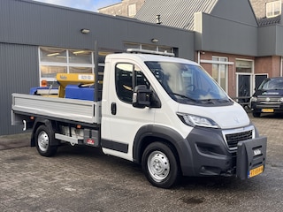 Peugeot Boxer 2.2 HDI Winterdienst Zoutstrooier Nido Open laadbak Airco Trekhaak Open laadbak Nido aansluiting voor Nido zoutstrooier 1e eigenaar Euro 5 Airco Trekhaak  pick-up p-up Sneeuw ploeg Sneeuwborstel