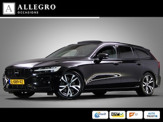 Volvo V60 2.0 B3 R-Design (SCHUIF-/KANTELDAK, HARMAN/KARDON, BLIS, ACHTERUITRIJCAMERA, TREKHAAK ELECTRISCH, STUURWIELVERWARMING)