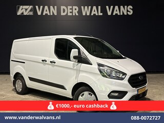 Ford Transit Custom 2.0 TDCI L1H1 Euro6 Airco | Camera | LED | Android Auto | Cruisecontrol | Verwarmde voorruit Parkeersensoren, Bijrijdersbank, 2500kg trekvermogen