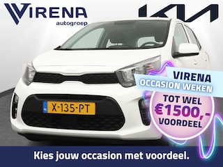 Kia Picanto 1.0 DPi DynamicLine - Airco - Android/Apple Carplay - Cruise Control - Lichtmetalen Velgen - Fabrieksgarantie Tot 2031