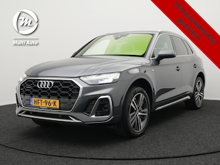 Audi Q5 50 TFSI e quattro S-Line Plug In Hybrid Daytona Grijs PHEV | Carplay | Trekhaak af Fabriek | Adaptive Cruise | Camera | Virtual | Head-up Display | Keyless |