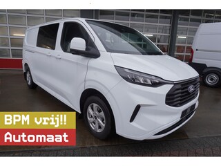 Ford Transit Custom 320L 2.0 TDCI 170PK L2H1 Limited DubbelCabine Automaat Schuifdeur L/R Nr. V093 | Airco | Adap.Cruise | Navi | 360 Camera