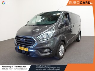 Ford Transit Custom 300 2.0 TDCI L2H1 Limited Dubbele Cabine Automaat Navi Airco 2x schuifdeuren  Trekhaak Parkeersensoren Carplay