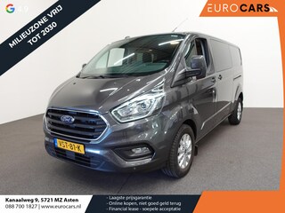 Ford Transit Custom 300 2.0 TDCI L2H1 Limited Dubbele Cabine Automaat Navi Airco 2x schuifdeuren  Trekhaak Parkeersensoren Carplay