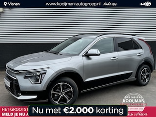 Kia Niro 1.6 GDi Hybrid DynamicPlusLine €2700 Voordeel! ACTIEPRIJS! Nieuw uit voorraad leverbaar. Meerdere kleuren snel leverbaar