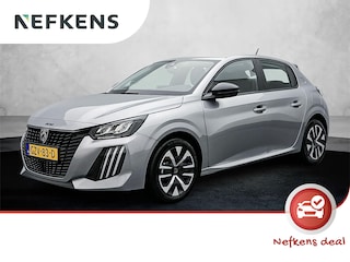Peugeot 208 Active 75 pk | Navigatie via Apple Carplay/Android Auto | Parkeersensoren Achter | LED Koplampen | DAB Ontvanger | Bluetooth | Lederen Stuurwiel | Airco | Cruise Control | Buitenspiegels Elektrisch Verstel -en Verwarmbaar |