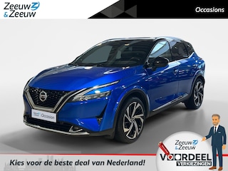 Nissan Qashqai 1.3 MHEV Xtronic Tekna Plus | Meest luxe uitvoering | Stoelmassage | Automatische kofferbak | Bose speakers | Trekhaak |